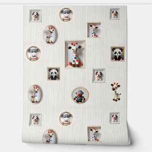 Giggly Giraffe Garden Behang