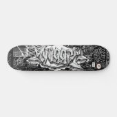 Giggy Graffiti Custom Personalized Cool Skateboard (Horizontaal)