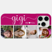 Gigi 4 foto Case-Mate iPhone case (Achterkant (horizontaal))
