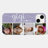 Gigi 4 foto Case-Mate iPhone case (Achterkant (horizontaal))