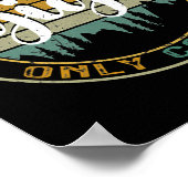 Gigi als een oma only Cooler Cute Moederdag Poster (Hoek)