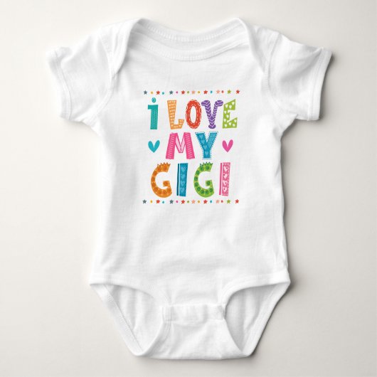 Gigi Baby Girl Outfit Romper (Voorkant)