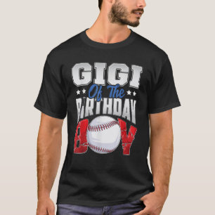 Gigi Baseball verjaardag Jongen Familie Baller per T-shirt