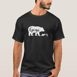 Gigi Beer Autism Awareness Support Family Aut T-shirt