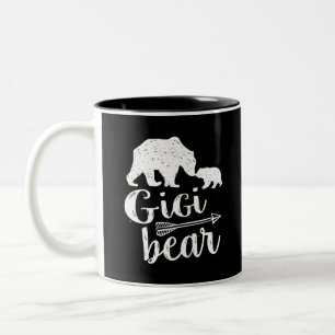 Gigi Beer Great Grandma Gift Tweekleurige Koffiemok