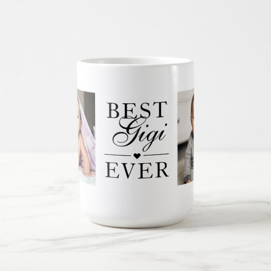 Gigi Birthday Custom Photo Koffiemok (Center)