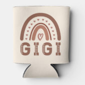 Gigi Boho Rainbow Cute Grandma Gifts Blikjeskoeler (Voorkant)