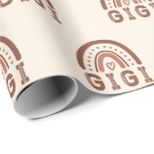 Gigi Boho Regenboog Lieve Oma Cadeaus Cadeaupapier (Rol Hoek)