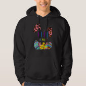 Gigi Bunny Easter Group Matching Family Easter Egg Hoodie (Voorkant)