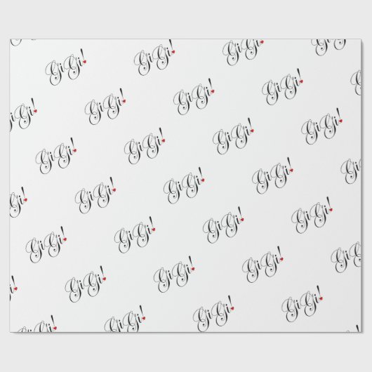 GiGi Cadeaupapier (Vlak)