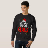 Gigi Claus Christmas Santa Lover Matching Family G Trui (Voorkant volledig)
