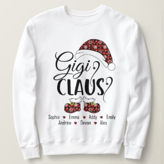 Gigi Claus Gift voor Kerstmis Trui