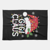 Gigi Claus Kerstverlichting Pyjama Family Matching Theedoek (Horizontaal)