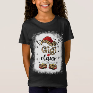 Gigi Claus Matching Familie Kerstmis Pyjama Grand T-shirt