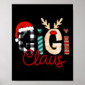 Gigi Claus Rendier Kerstmis Poster (Voorkant)