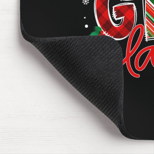 Gigi Claus Santa Claus Family Matching Christmas P Muismat (Hoek)