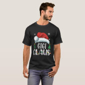 Gigi Claus Shirt Kerstmis Pajama Familie in overee (Voorkant volledig)
