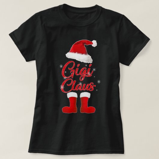 gigi claus t-shirt (Design voorkant)