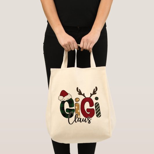 Gigi Claus Tote Bag (Voorkant (product))