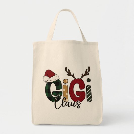 Gigi Claus Tote Bag (Voorkant)
