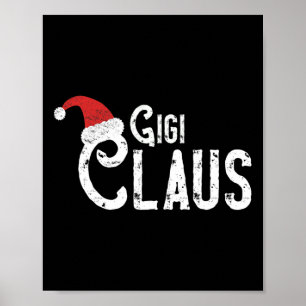 Gigi Claus - Traditionele Santa Matching Familie C Poster