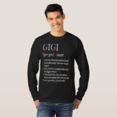 Gigi de beste geheimhouder   Oma T-shirt (Voorkant volledig)