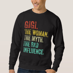 Gigi De Vrouw De Myth De Slechte Influence Retro V Trui