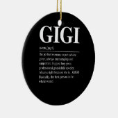 Gigi Definition Grandma Moederdag Gifts Women Keramisch Ornament (Rechts)