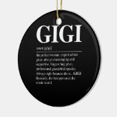 Gigi Definition Grandma Moederdag Gifts Women Keramisch Ornament (Links)
