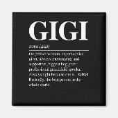 Gigi Definition Grandma Moederdag Gifts Women Magneet (Voorkant)