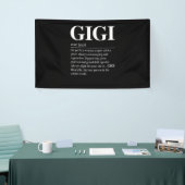 Gigi Definition Grandma Moederdag Gifts Women Spandoek (Beurs)