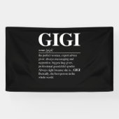 Gigi Definition Grandma Moederdag Gifts Women Spandoek (Horizontaal)