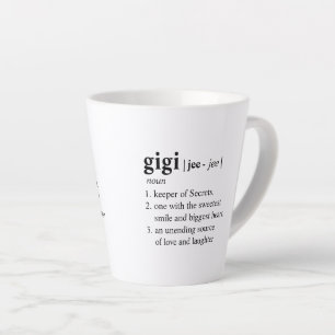 Gigi Definition Latte Mok