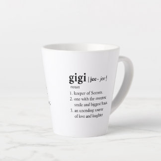 Gigi Definition Latte Mok