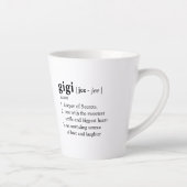 Gigi Definition Latte Mok (Rechts)