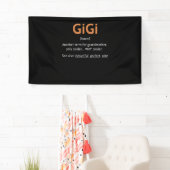 Gigi Definition Women Gigi Gift Grandma Birthday Spandoek (Insitu)