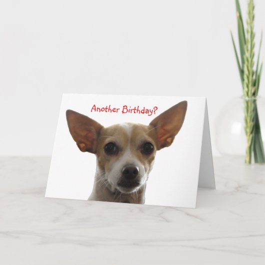 GiGi, Een andere Verjaardag? Kaart (Voorkant)