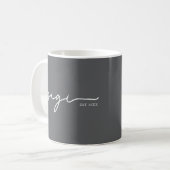 Gigi Est 20XX Mug – Personalized Grandma Gift      Koffiemok (Voorkant links)