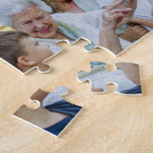 Gigi Established Script Zwart 3 Foto Legpuzzel (Zijkant)