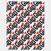 Gigi Fleece Blanket (Voorkant)