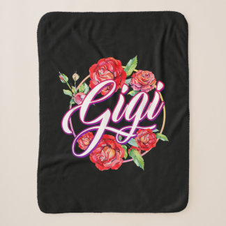 Gigi Floral Women Gigi Grandma Moederdag Sherpa Deken