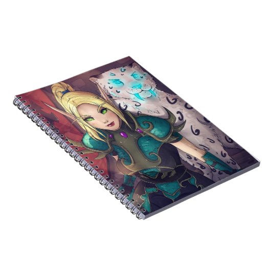 Gigi & Frostbeet-laptop Notitieboek (Rechterzijde)