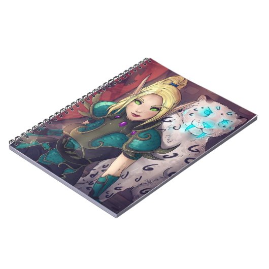 Gigi & Frostbeet-laptop Notitieboek (Linkerzijde)