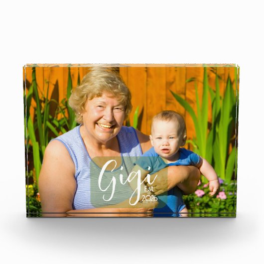 Gigi Gevestigde Fotocadeau Fotoblokken (Voorkant)