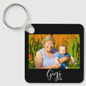 Gigi Gevestigde Fotocadeau  Sleutelhanger (Voorkant)