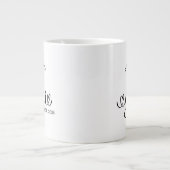 Gigi Gewijzigde Cadeau Voor Oma Grote Koffiekop (Voorkant)