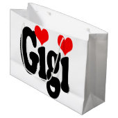 Gigi Gift Bag Large Cadeautasje (Voorkant Gekanteld)