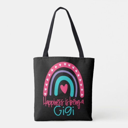 Gigi Gift Grandma Tote Bag (Achterkant)