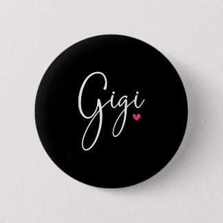 Gigi Gift Women Grandma kerstcadeautjes kleinkinde Ronde Button 5,7 Cm