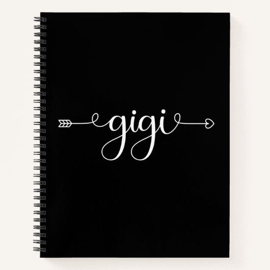 Gigi Grandma Gifts | Grootmoeder als cadeau Notitieboek (Voorkant)